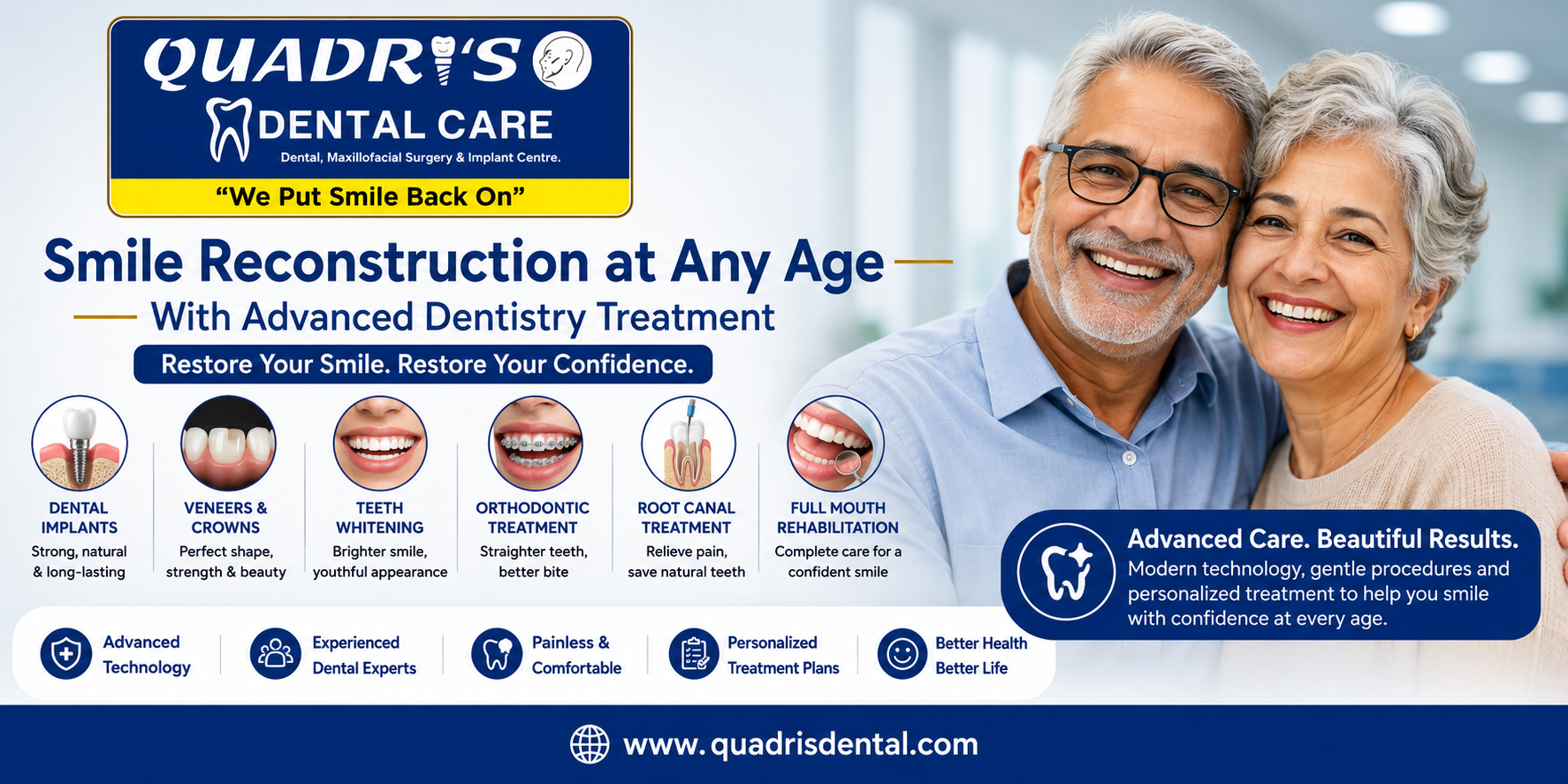Advanced dentistry treatment